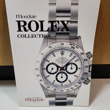 Rolex Catalog Mondale Ginza Used from Japan