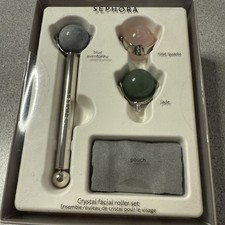 Sephora Crystal Facial Roller Set NIB