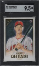 2018 Topps Gallery Shohei Ohtani Baseball Rookie Card #116 (Graded 9.5)