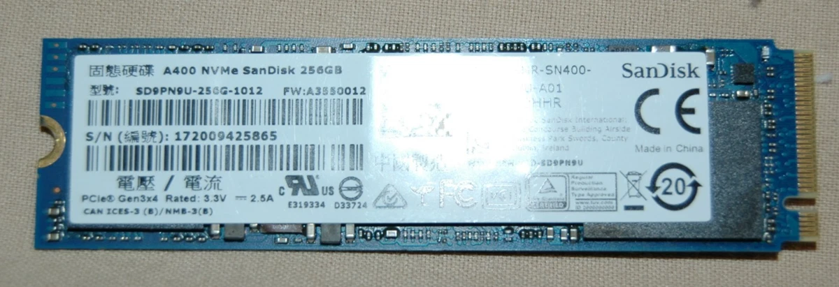 SanDisk M.2 Interface 256 GB Solid State Drives for sale | eBay