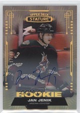 2021-22 Upper Deck Stature Rookies Photo Variant 17/49 Jan Jenik #179 Auto 1q2