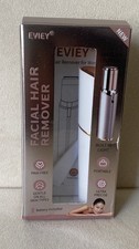 Eviey Facial Hair Remover NEW -18K Gold Plated -Built In Light -Pain Free