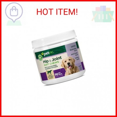 Petnc Hip & Joint Health Supplement for Dogs (90 Chews), Glucosamine Chondroitin
