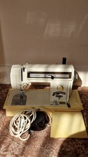 Vintage Toyota Model 444 Sewing Machine w/ Foot Pedal & Case – Working- See Pics