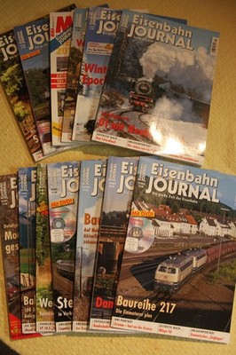 Eisenbahn Journal Jahrgang 2012 ''Mit Messe Sonderheft'' 13 Hefte TOP Y8-1604