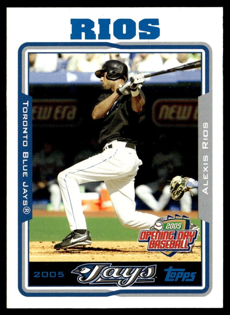 2005 Topps Opening Day Alex Rios Toronto Blue Jays #164