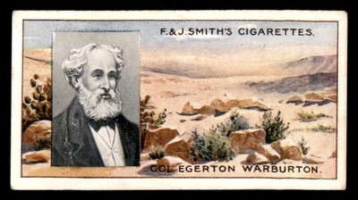 Col. Egerton Warburton 1911 F. & J. SMITH FAMOUS EXPLORERS #42