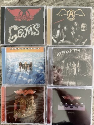 Aerosmith REMASTERED Rock/Metal cd lot LIKE NEW/NEW!!! 2023 (6CD, Remastered )