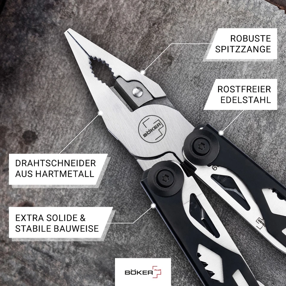 Böker Plus Specialist II Multitool Werkzeug EDC Messer Säge Zange Feile 09BO810 - Bild 3 von 4