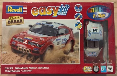 Revell 07133 easykit Mitsubishi Pajero Evolution Peterhansel Cottret Dakar 1:32