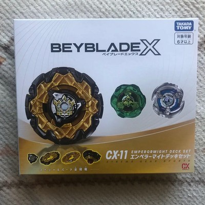 Beyblade X CX-11 Emperor Might Deck Set TAKARA TOMY New 【US DUTY FREE】【FS】