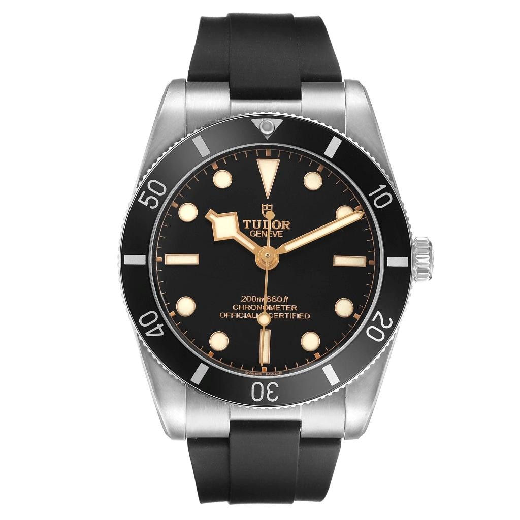 Tudor Black Bay 54 Black Dial Steel Mens Watch 79000 Box Card image 2