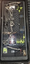 MATHEWS ATLAS COMPOUND BOW LEFT HAND FULL SET UP WITH CASE