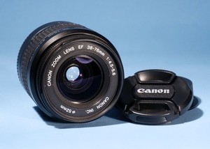 Canon EF 38-76mm f/4.5-5.6 Zoom Lens * Excellent & Fully Working
