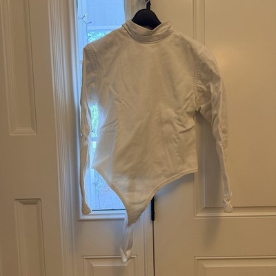 Absolute Fencing Gear Cotton Fencing Jacket White Two Layers Size 38 21003