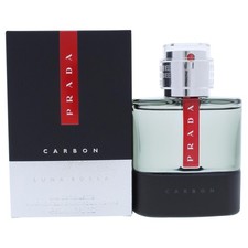 Eau de Toilette Spray Prada Luna Rossa Carbon 3.4 oz Pour Homme