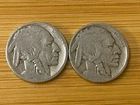 1919 & 1919 D Buffalo Indian Head Nickel TWO COIN SET  DATES NOT CLEAR!
