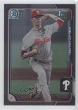 2015 Bowman Draft Chrome Asia Exclusive Black Refractor Bailey Falter #3 0a1