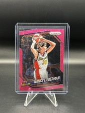 2025 Panini Prizm WNBA NANCY LIEBERMAN #34 Pink Velocity Prizm SP /79 MERCURY