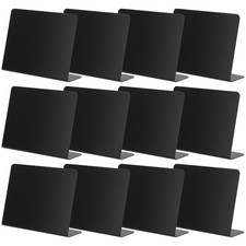 12Pcs Chalkboards for Menu in Restaurants Erasable and Reusable Design