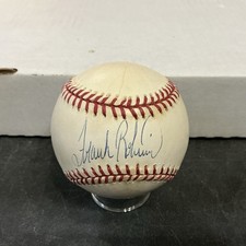 Rare Frank Robinson Signed Autographed Official League Rawlings Baseball 