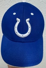 Indianapolis Colts NFL Team Apparel Blue White Basic Hat Cap Kids Strapback