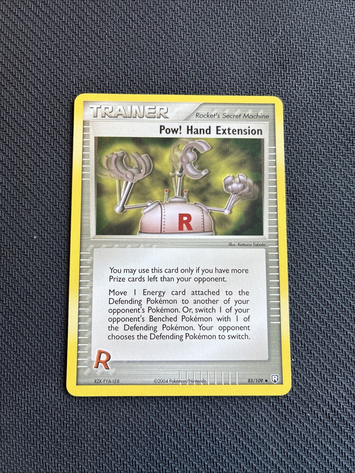 Pow! Hand Extension 85/109 Team Rocket Returns Nm Clean