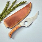 Skinner Hunting Knife | Damascus Steel | Pakka Wood Handle | D130 — photo 4