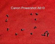 Body Screws (14pcs) For Canon Powershot A610 Camera - Repair Parts
