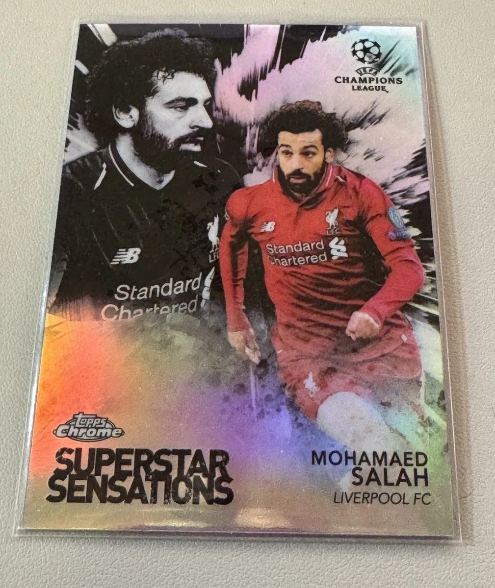 2018-19 Topps Chrome UCL Mohamed Salah #SS-MS for sale | eBay