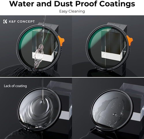 K&F Concept Variable ND Filter ND2-400 Lens Filter Waterproof Scratch Resistant - Picture 47 of 144