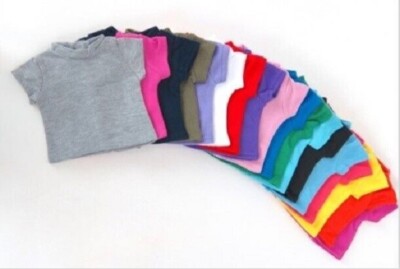 Separates, T-Shirts, ''Light Weight'' *12 Solid Colors, designed for 18-Inch Dolls