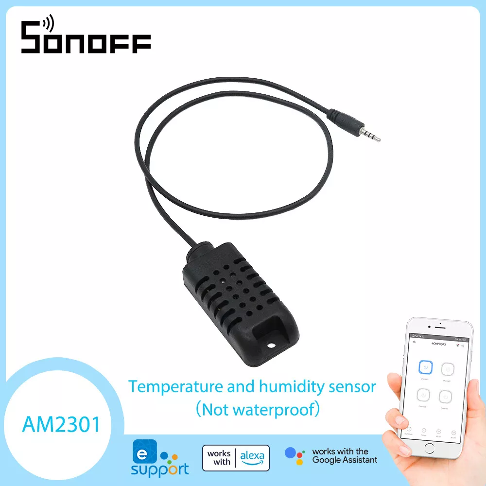 SONOFF TH10 TH16 Smart Home WiFi Switch Temperature Humidity Monitoring  Sensor