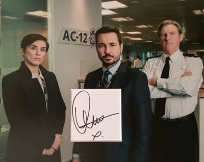 VICKY McCLURE Signed 10X8 Photo Display LINE OF DUTY COA