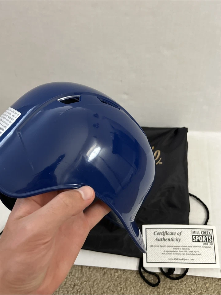 Nelson Cruz Signed Auto Full Size Texas Rangers Helmet Mill Creek Sports COA - Image 4 of 4