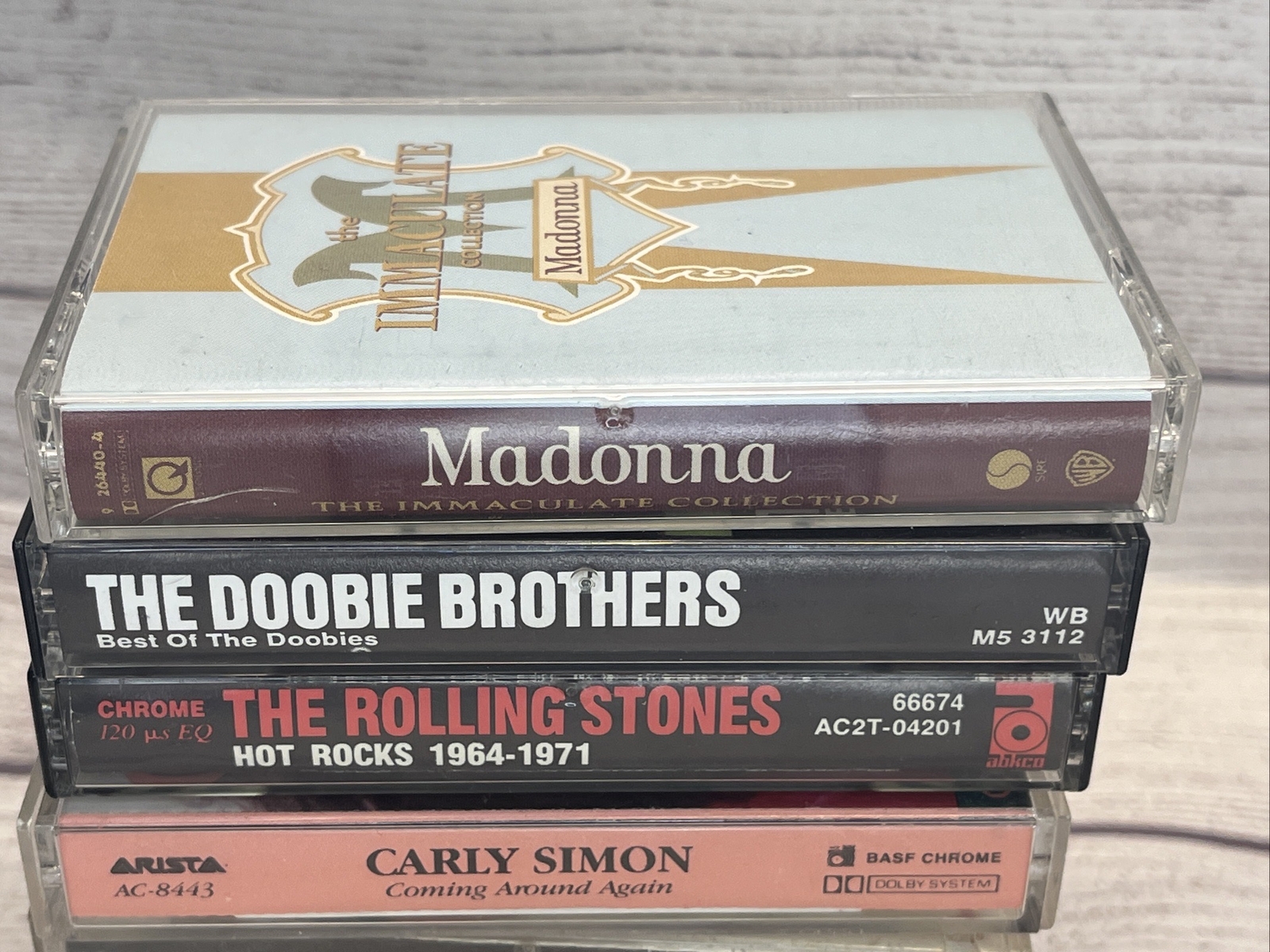 Lot Of 48 Rock Country Singles Music Cassette Tapes Variety Untested eBay