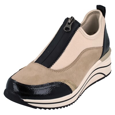 Ladies Remonte Casual Wedge Shoes - D0T08