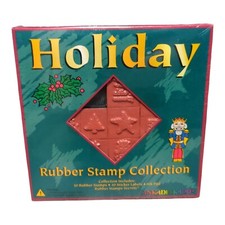 Inkadinkado Holiday Christmas Rubber Stamp Collection