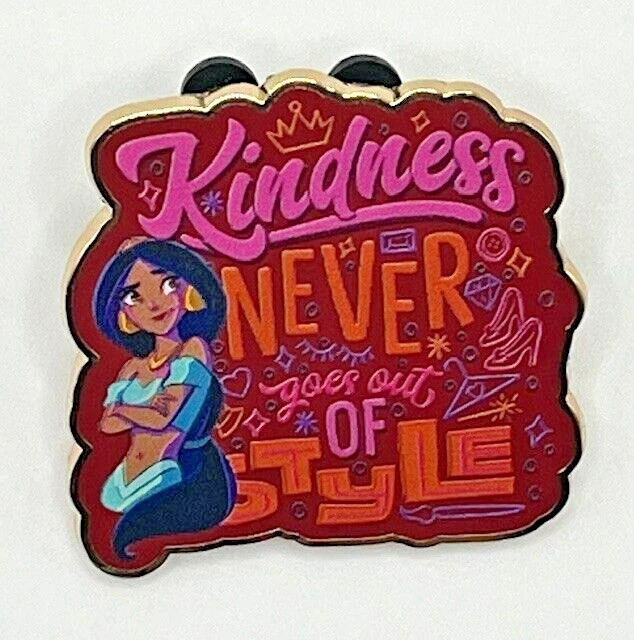 Disney Princess Jasmine Kindness never goes out of style single pin