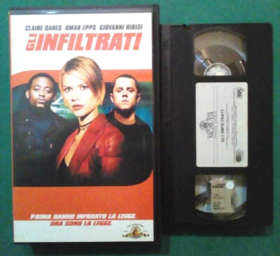 Vhs Film Ita Action Die Infiltratoren Claire Danes Omar Epps Ex Nolo (V89)