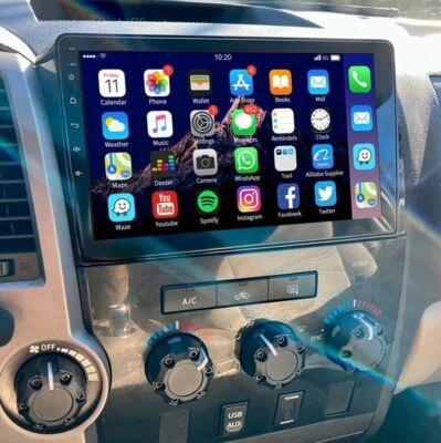 For Toyota Tundra 07-13 Sequoia 08-18 Apple CarPlay Car Stereo Radio 8 Core 128G