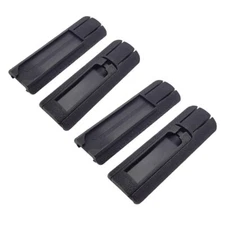 Tactical Flashlight Tape Switch Plate Mount Kit Pressure Mount for PEQ 4 Pcs