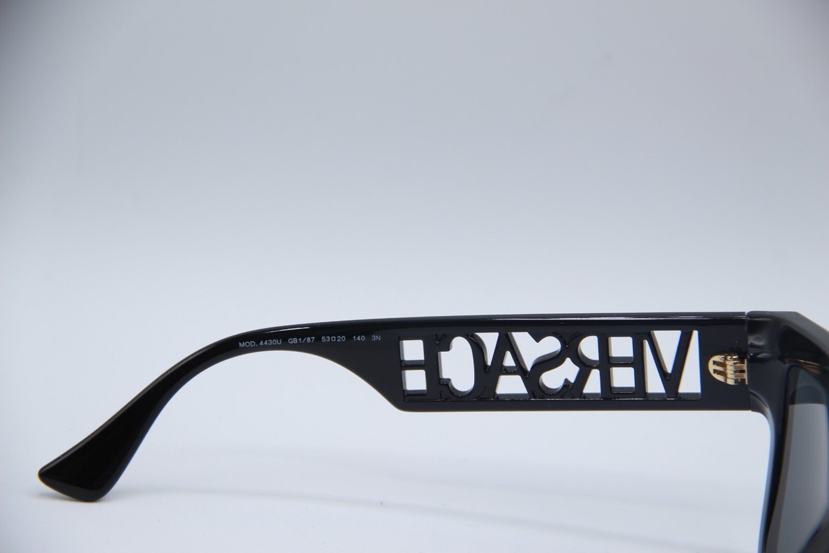 NEW!!! VERSACE Sunglasses MOD.4430U 5367/87 Aurhentic NEW VERSACE MOD. 4430U GB1/87 BLACK GOLD AUTHENTIC FRAMES  main image 2