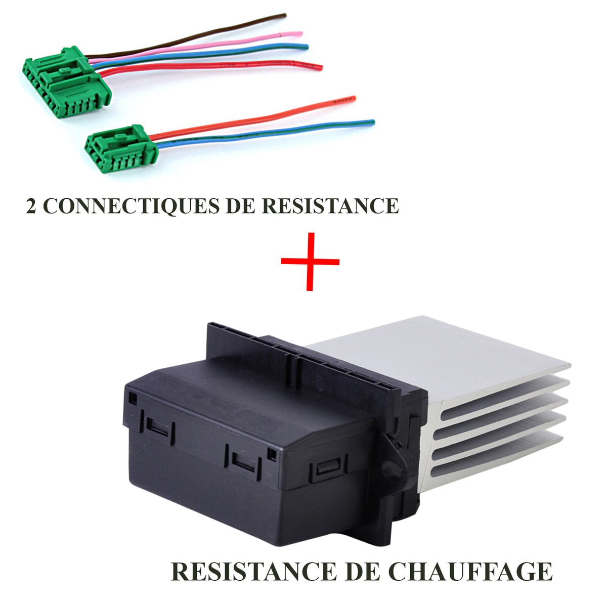 Résistance Ventilateur Climatisation - Compatible Renault, Peugeot, Citroën (7701207718, 7701048390)
