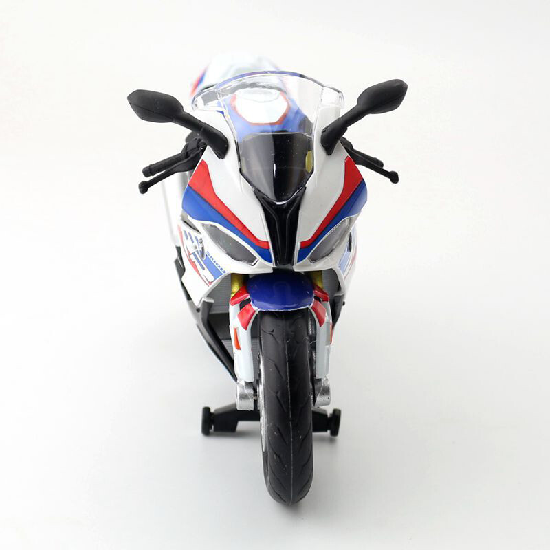 1:12 Per S1000RR Diecast Modello Di Moto Giocattolo Con Sound - Foto 11