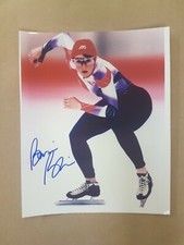 Bonnie Blair Autograph Photo 8x10 Signed SPORTS speed skater