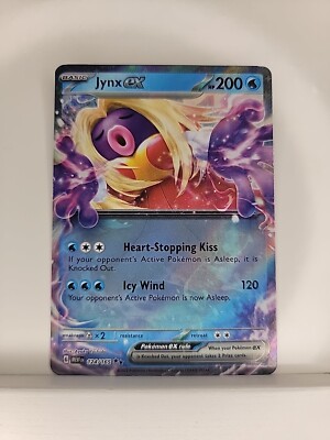 rare jynx pokemon card 151 Pokemon Card, Jynx EX 124/165 Ultra Rare