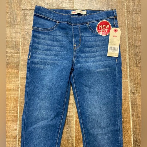 Levi’s jegging blue skinny stretchy girls Sz 10 Regular NWT - Picture 2 of 5