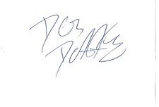Don Dokken autograph signed 10x13 cm paper