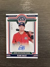 2022 Panini USA Stars & Stripes-Blake Balsz Auto #329/499-#NTDP-BB